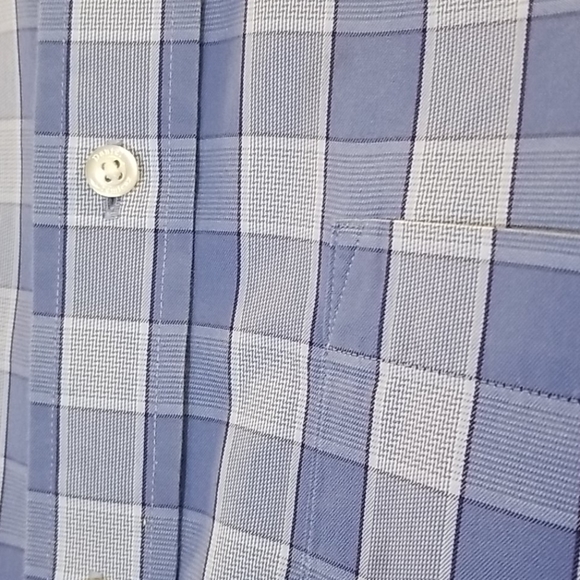 Daniel Cremieux glen check button down, L - Picture 3 of 4